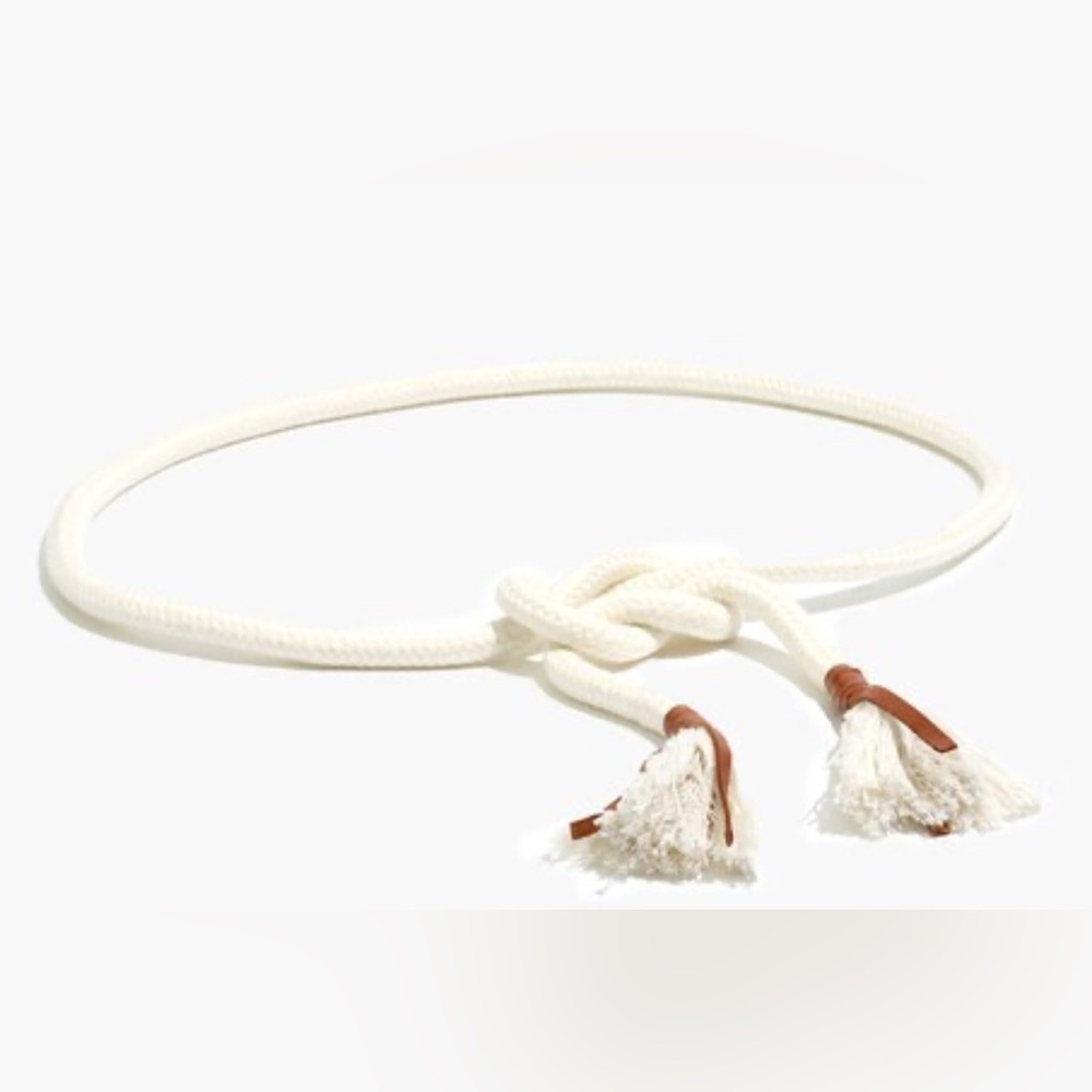 NWT Madewell Rope Belt